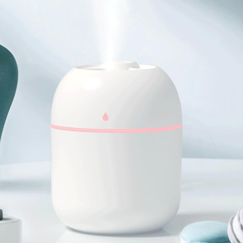 Umidificador de Ar Portátil Branco - USB