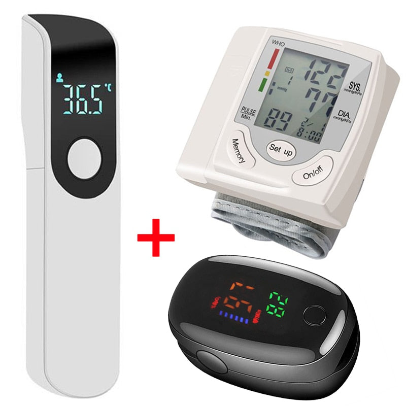 Monitor de Pressão Arterial de Pulso Automático, Tonômetro BP Digital Portátil para Casa, Frequência Cardíaca Eletrônica, Aparelho de Pulso, Tensiômetro
